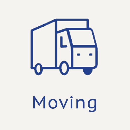 Moving icon